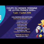 Embedded thumbnail for  Tirage au sort Coupe du monde féminine de la Fifa France 2019™