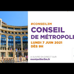 Embedded thumbnail for Conseil de Métropole du 7 juin 2021