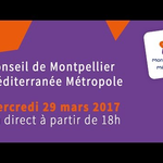 Embedded thumbnail for Conseil de Montpellier Méditerranée Métropole du 29 mars 2016 