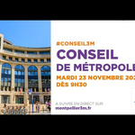 Embedded thumbnail for Conseil de Métropole du 23 novembre 2021